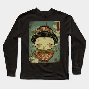 Japanese Poster Design 9/15 Long Sleeve T-Shirt